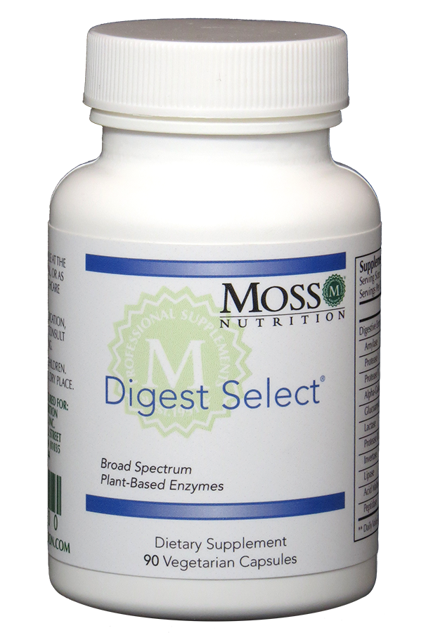 Moss Nutrition Product: Digest Select 90 VC